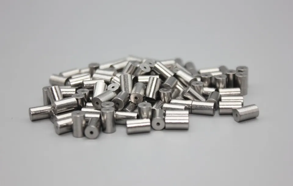 Tungsten cylinder for lure bait fishing